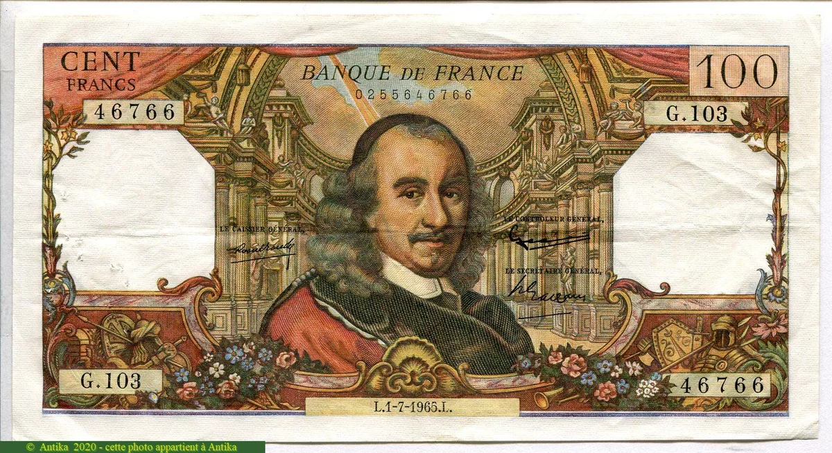 100 FRANCS CORNEILLE - Type 1964