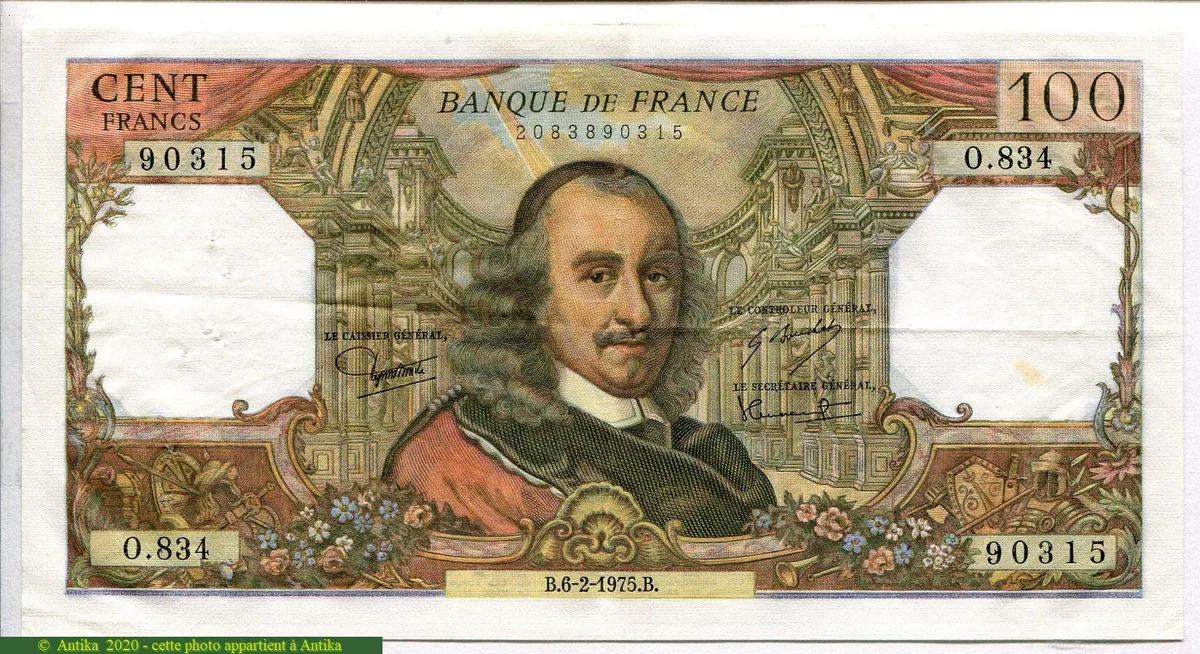 100 FRANCS CORNEILLE - Type 1964