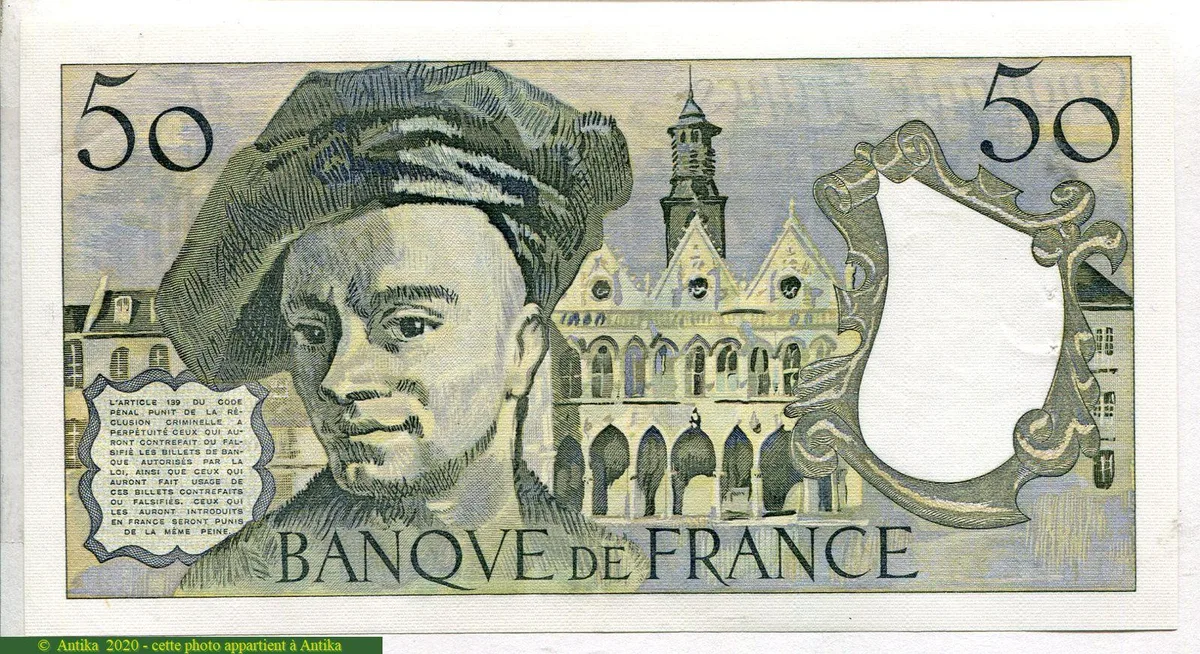 50 FRANCS QUENTIN - Type 1976