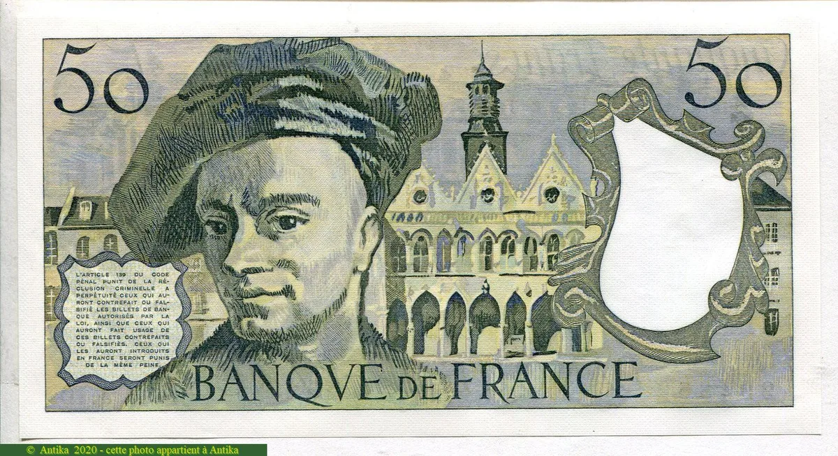 50 FRANCS QUENTIN - Type 1976