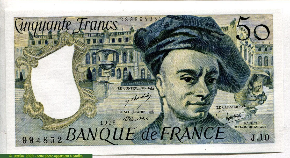 50 FRANCS QUENTIN - Type 1976