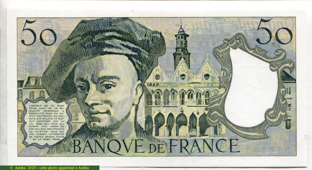 50 FRANCS QUENTIN - Type 1976