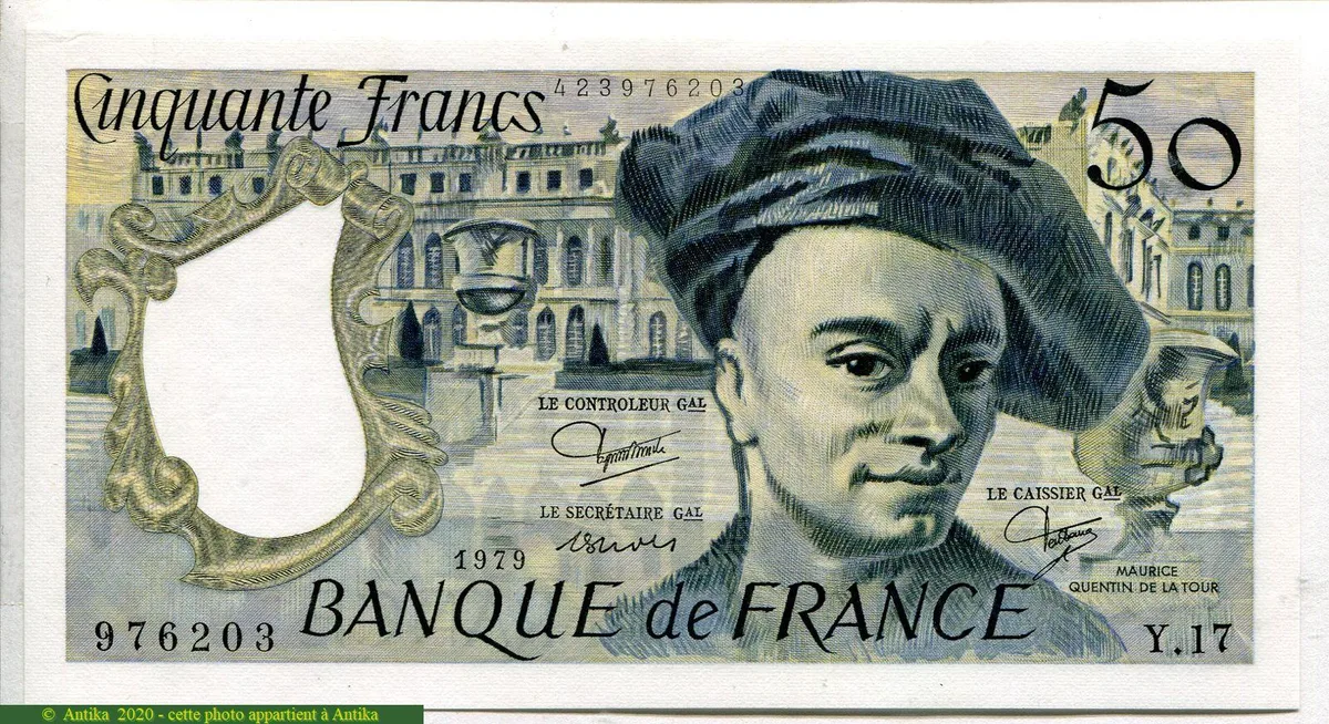 50 FRANCS QUENTIN - Type 1976