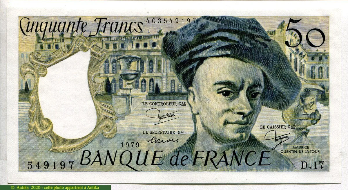 50 FRANCS QUENTIN - Type 1976