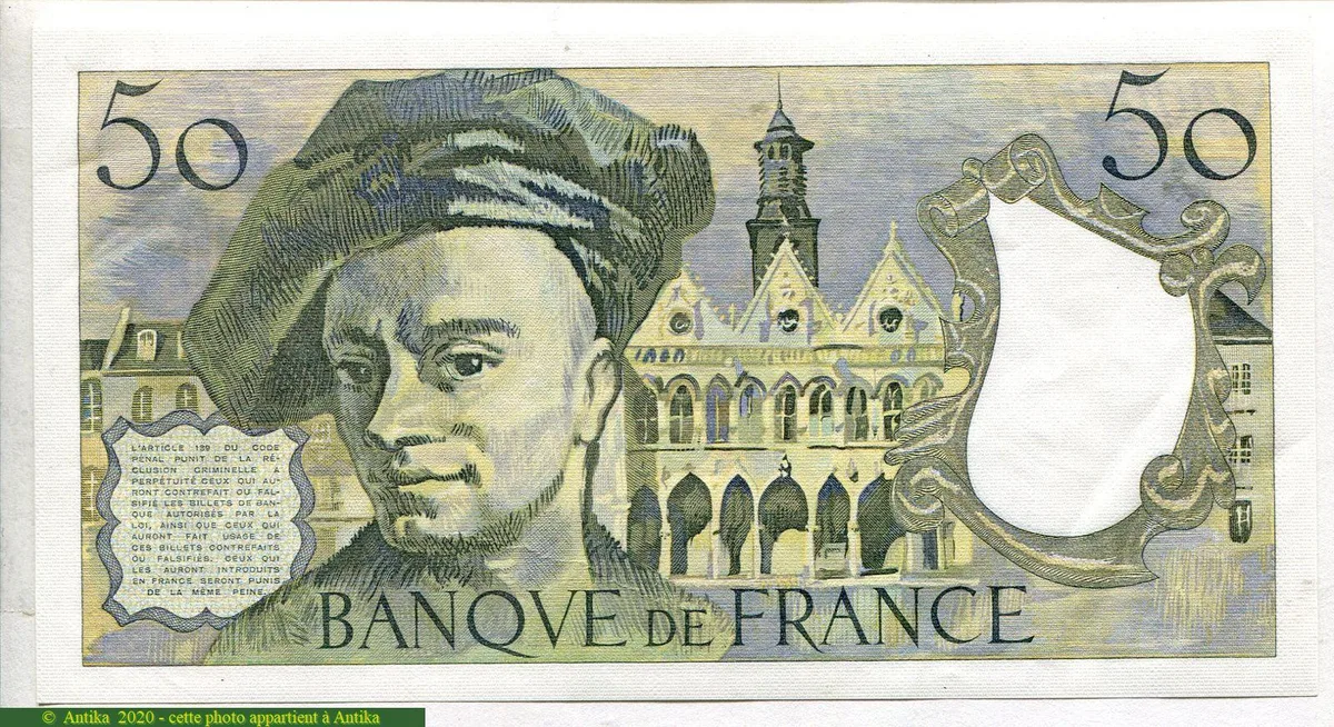 50 FRANCS QUENTIN - Type 1976
