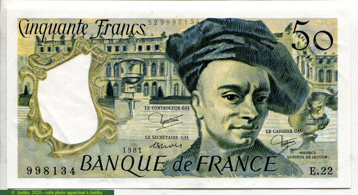50 FRANCS QUENTIN - Type 1976