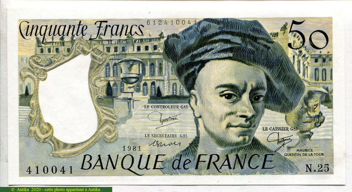 50 FRANCS QUENTIN - Type 1976