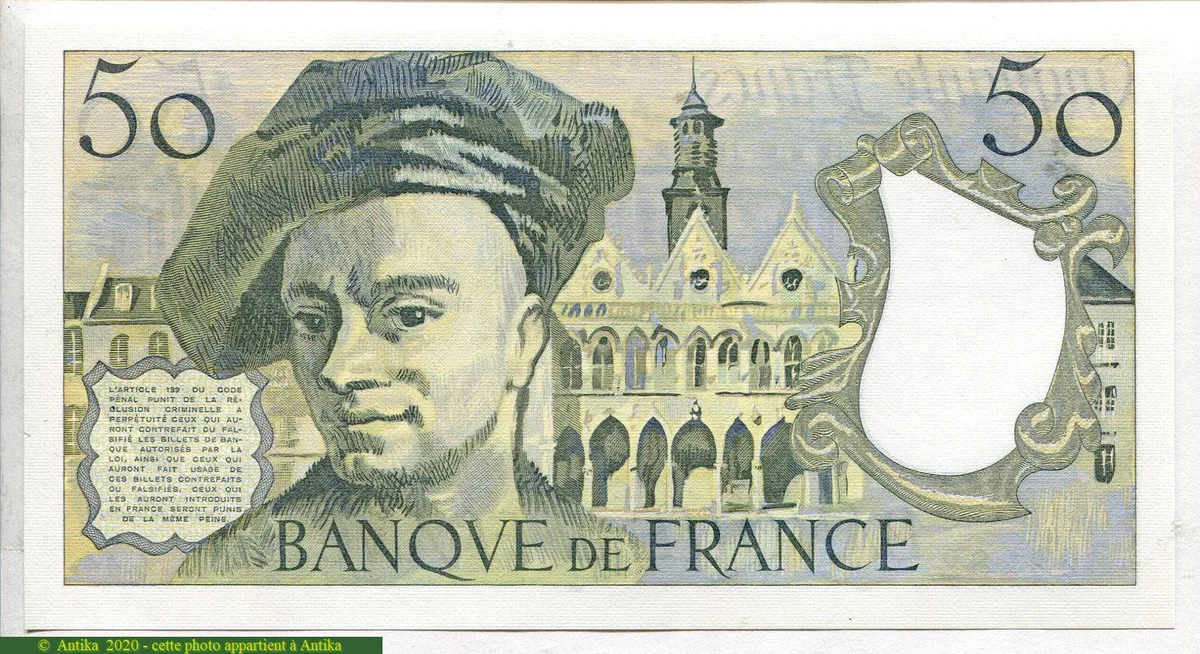 50 FRANCS QUENTIN - Type 1976
