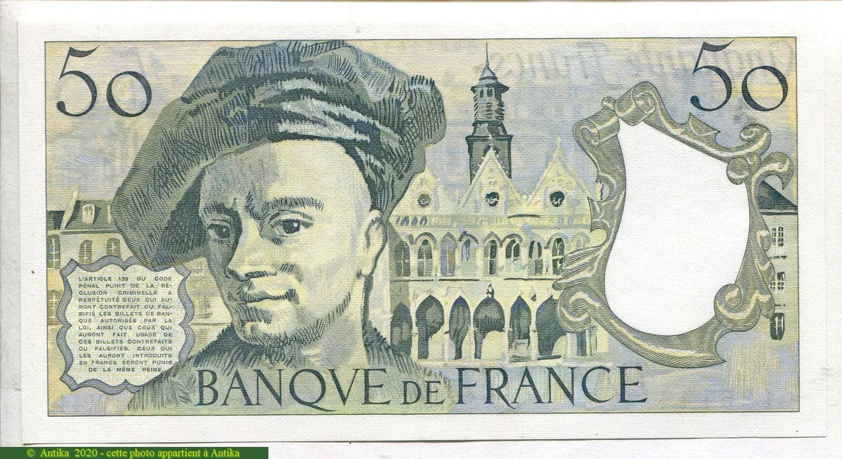 50 FRANCS QUENTIN - Type 1976