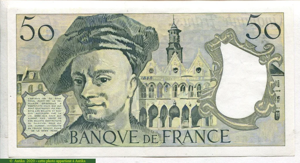 50 FRANCS QUENTIN - Type 1976