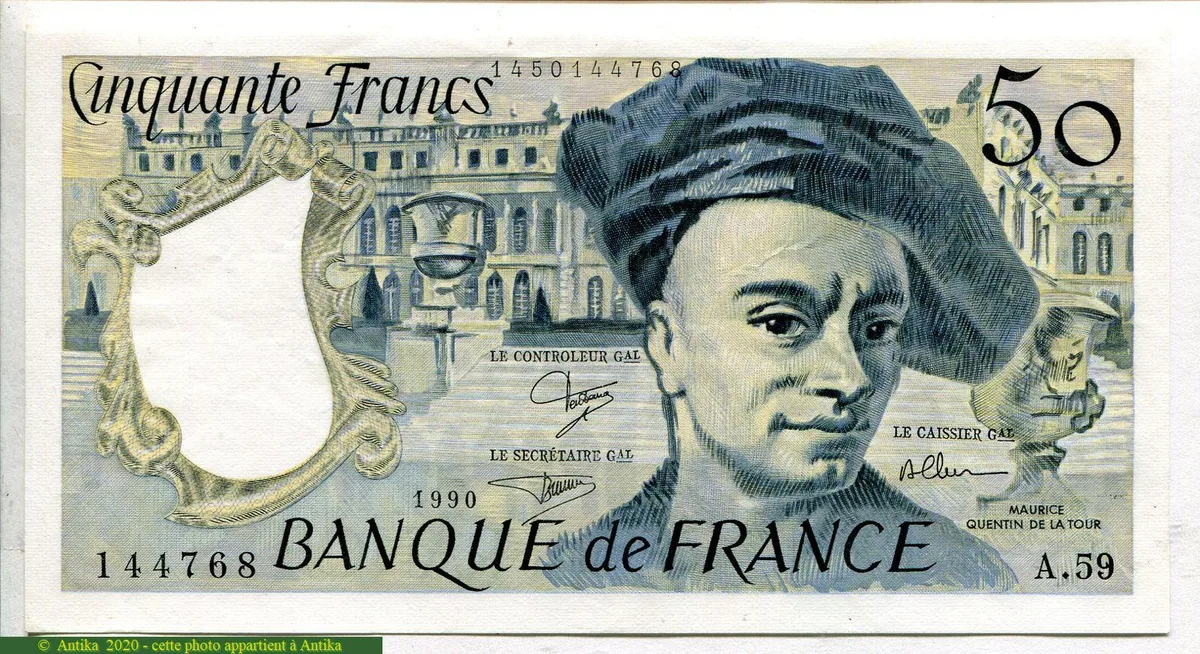 50 FRANCS QUENTIN - Type 1976