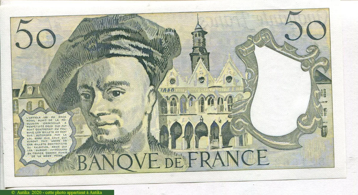 50 FRANCS QUENTIN - Type 1976