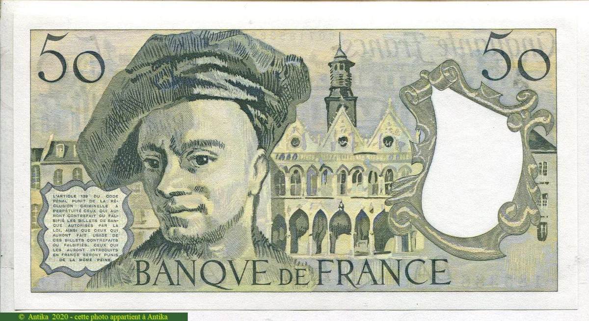 50 FRANCS QUENTIN - Type 1976