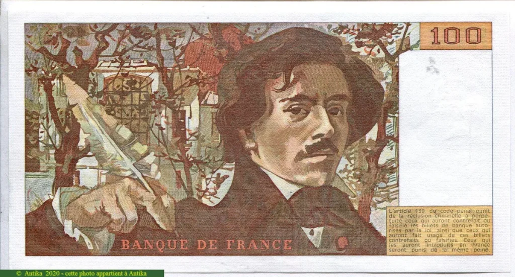 100 FRANCS DELACROIX - Type 1978 modifié