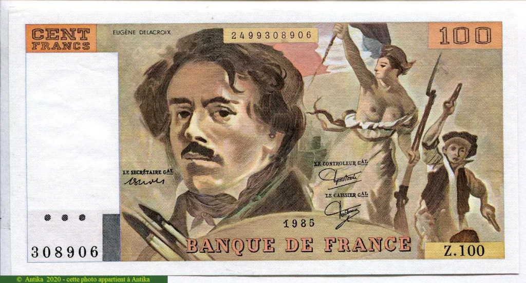 100 FRANCS DELACROIX - Type 1978 modifié