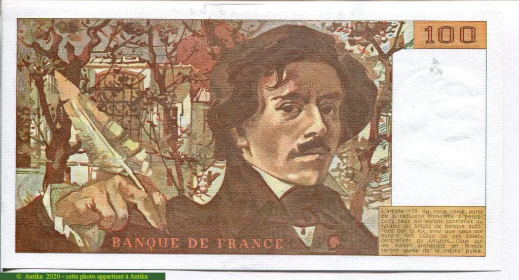 100 FRANCS DELACROIX - Type 1978 modifié