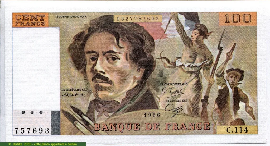 100 FRANCS DELACROIX - Type 1978 modifié