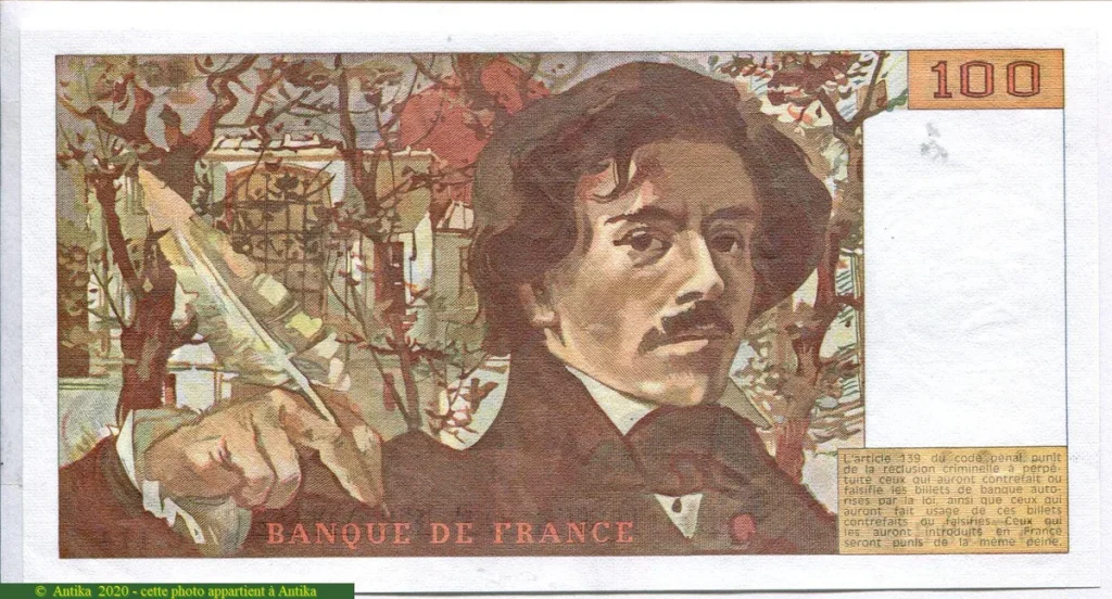100 FRANCS DELACROIX - Type 1978 modifié