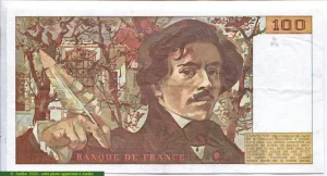 100 FRANCS DELACROIX - Type 1978 "imprimé en continu"