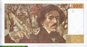100 FRANCS DELACROIX - Type 1978 "imprimé en continu"