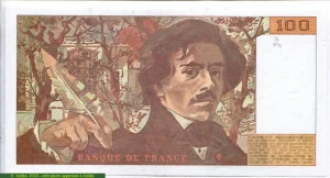 100 FRANCS DELACROIX - Type 1978 "imprimé en continu"