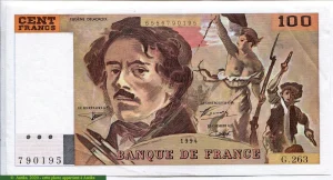 100 FRANCS DELACROIX - Type 1978 "442-1 & 442-2"