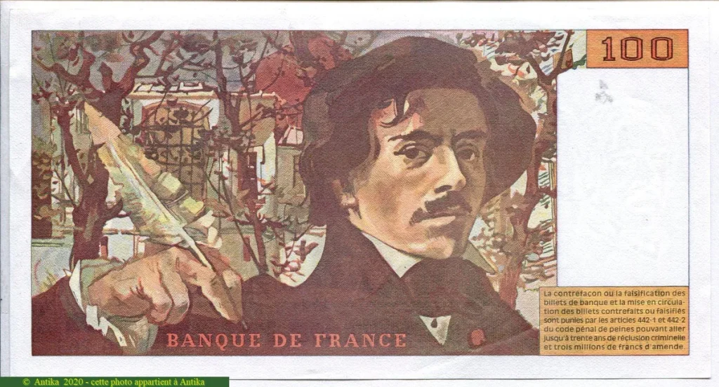 100 FRANCS DELACROIX - Type 1978 "442-1 & 442-2"