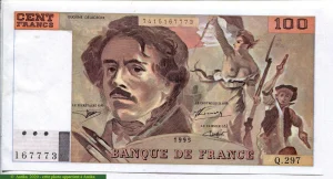 100 FRANCS DELACROIX - Type 1978 "442-1 & 442-2"