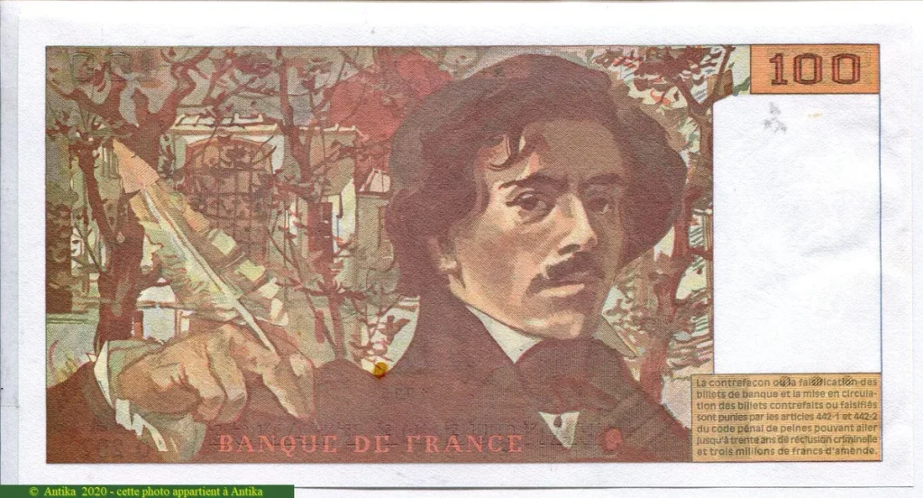 100 FRANCS DELACROIX - Type 1978 "442-1 & 442-2"