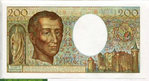 200 FRANCS MONTESQUIEU -Type 1981