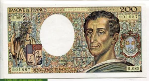 200 FRANCS MONTESQUIEU -Type 1981