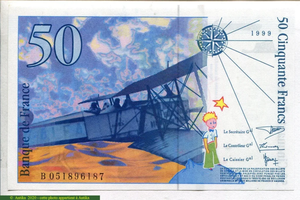 50 FRANCS SAINT-EXUPERY - Type 1992 modifié