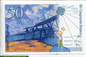 50 FRANCS SAINT-EXUPERY - Type 1992 modifié