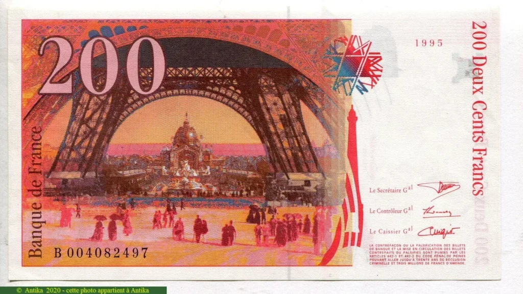 200 FRANCS EIFFEL - Type 1995