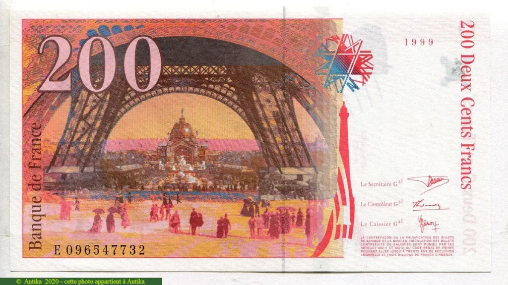 200 FRANCS EIFFEL - Type 1995