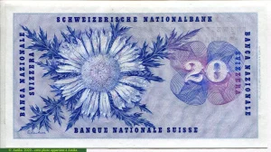 20 Francs Général Gullaume -Henri Dufour * * * * *