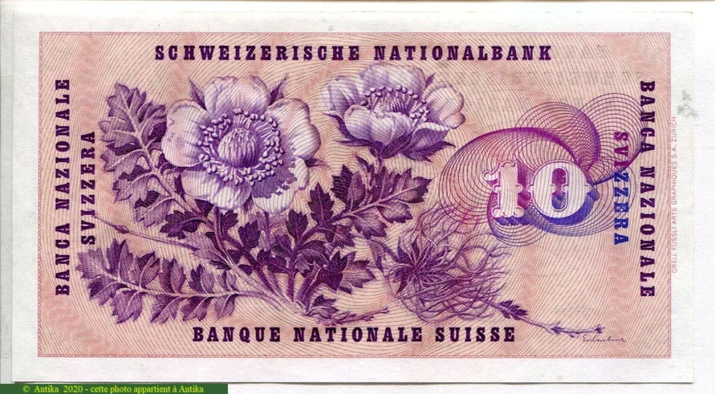 10 Francs Gottfried Keller * * *