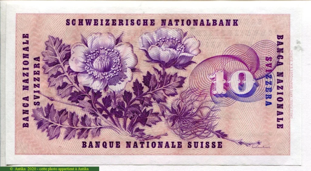 10 Francs Gottfried Keller * * *