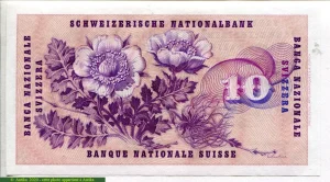 10 Francs Gottfried Keller * * *