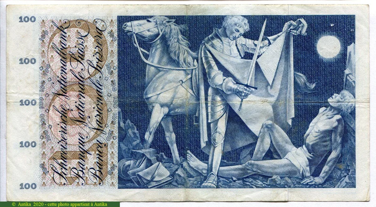 100 Francs Enfant & Saint Martin Année RARE