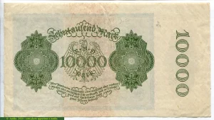 10 000 Mark Portait Homme