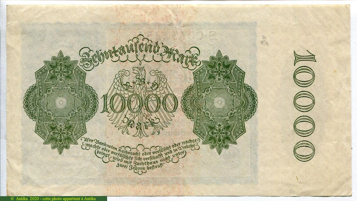 10 000 Mark Portait Homme