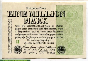 1 Million Mark Uniface Brun Vert * *