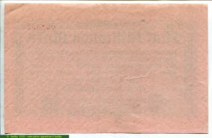 5 Millionen Mark Uniface Vert rose Série N35