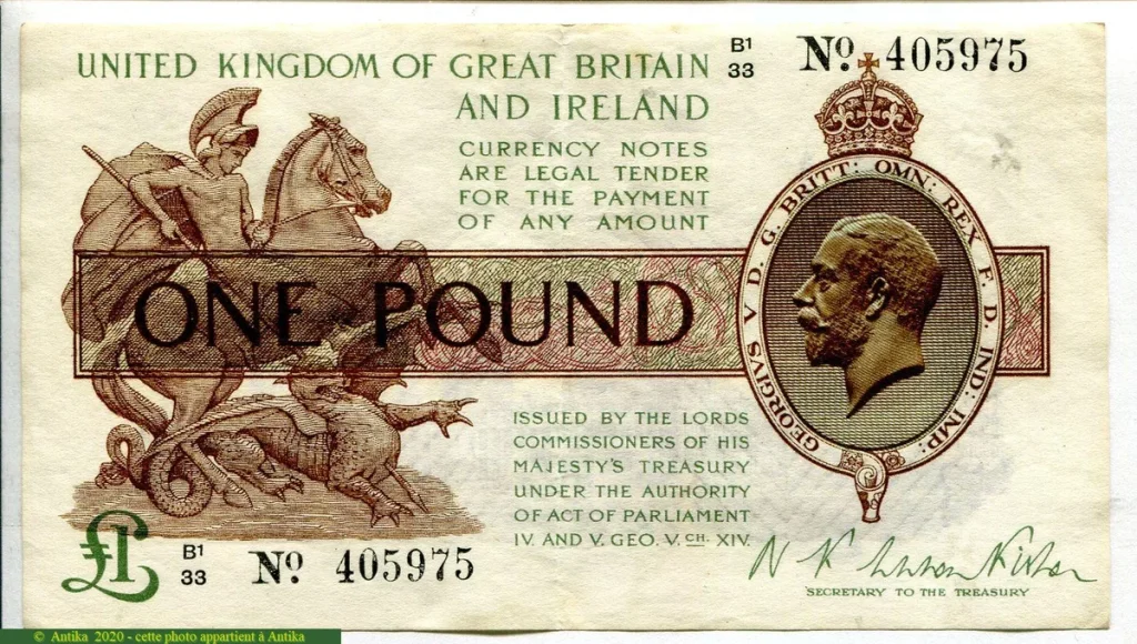 1 Pound Georges V B1/33