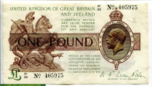 1 Pound Georges V B1/33
