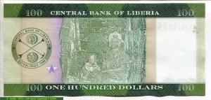 100 Dollars William R.Tolbert Jr NOUVEAUTE * *