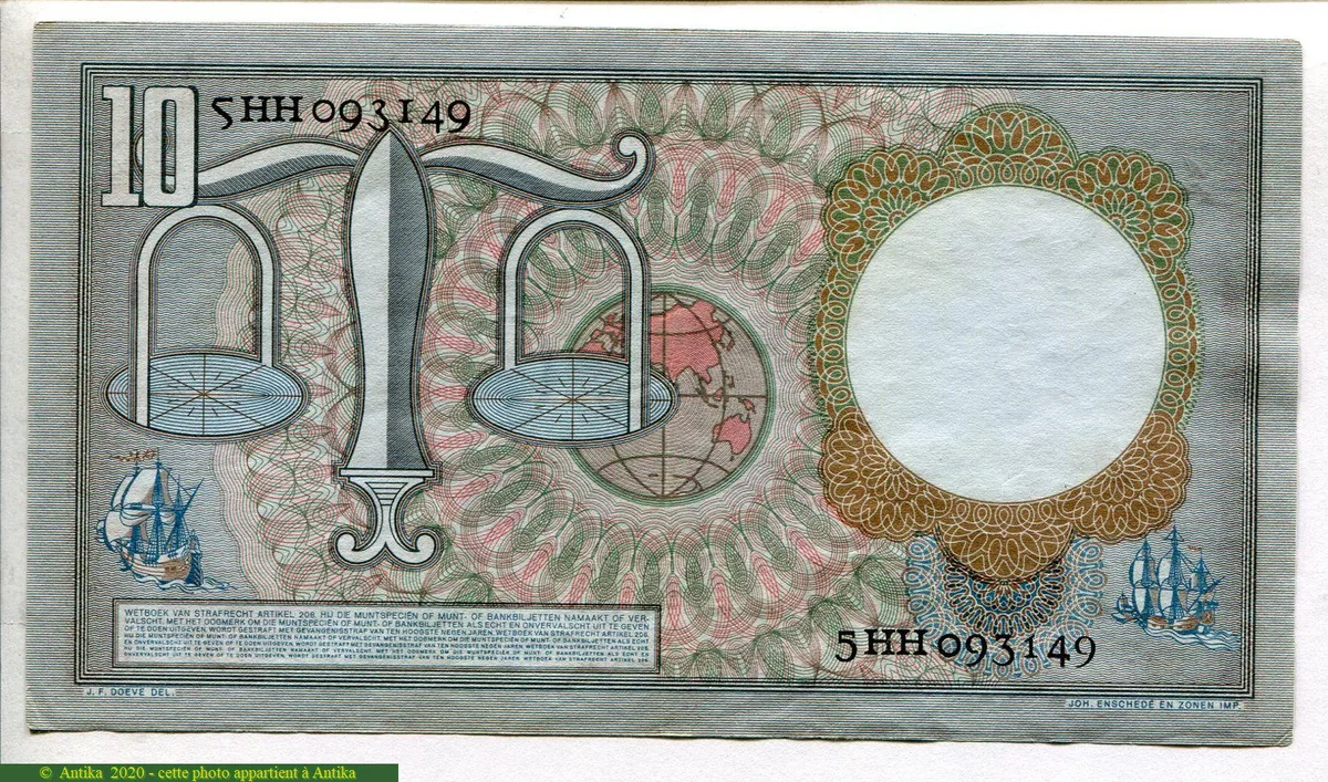 10 Gulden Hugo de Groot PROMO