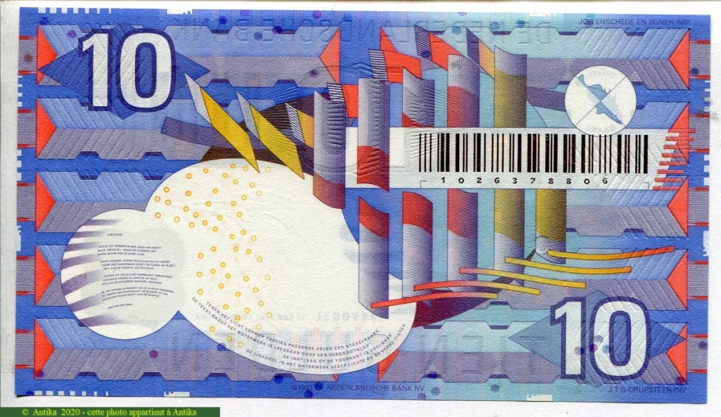 10 Gulden Figures géométriques