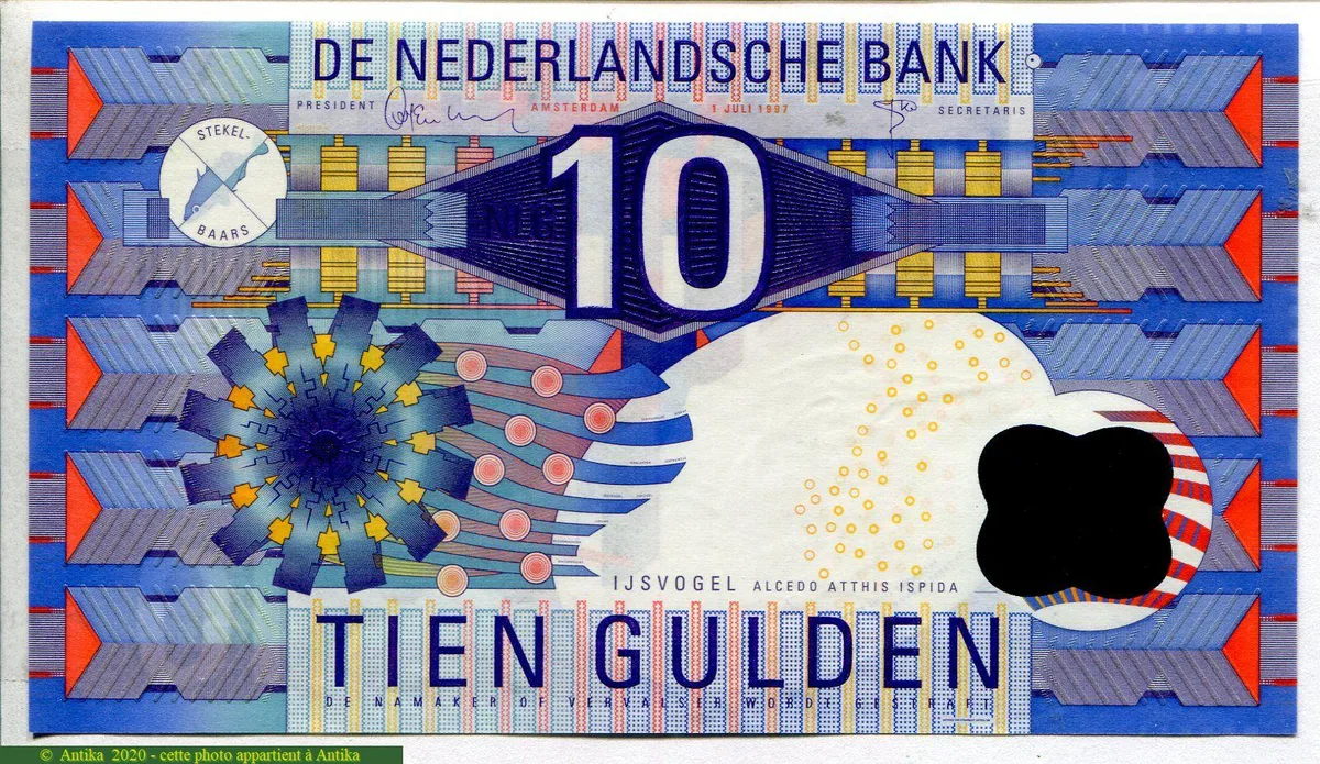 10 Gulden Figures géométriques